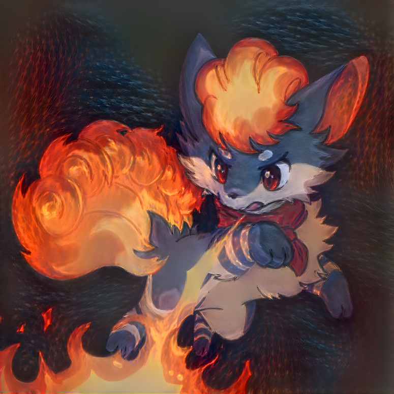 Vulava -Vulpix & Quilava Fusion- (Inferno Style)