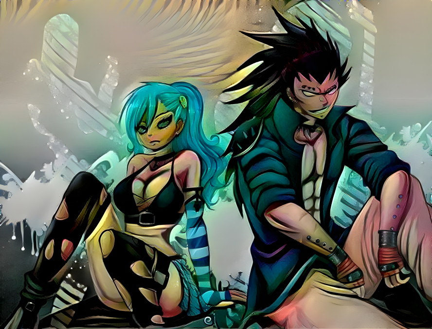 Punk Rock Juvia & Gadjeel