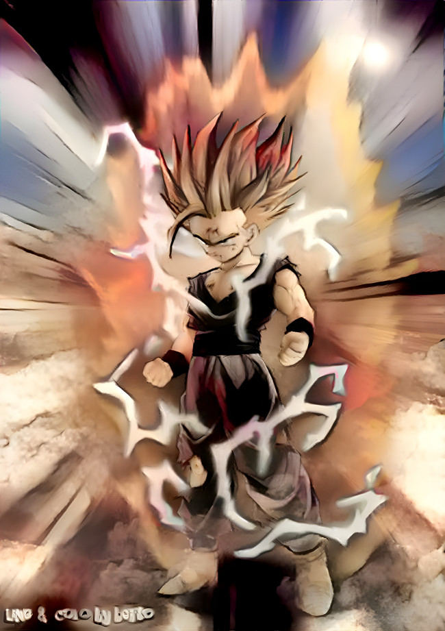 SSJ2 Gohan -Desert Speed- 