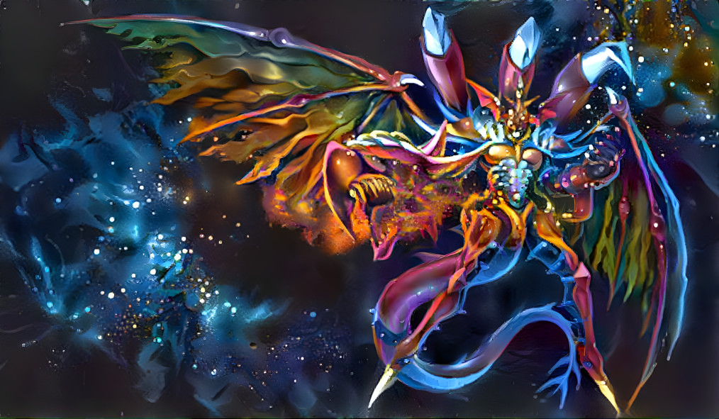 Rainbow D HERO Plasma in Space