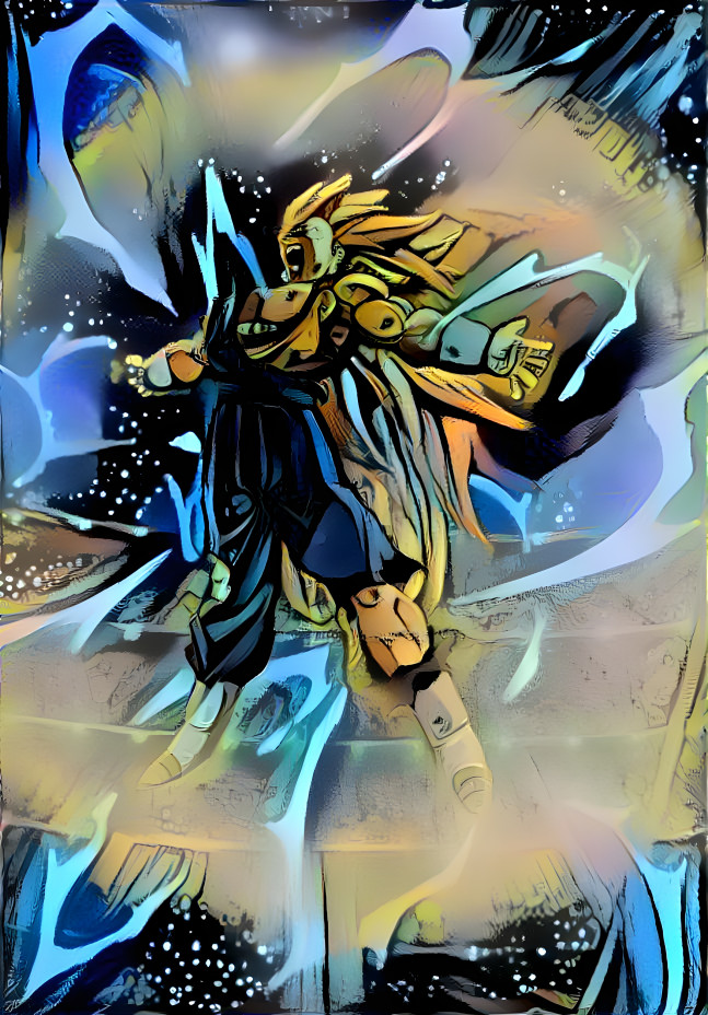 SSJ3 Vegito Debut in DBM (Space Style)