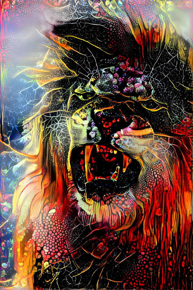 Dangereux lion