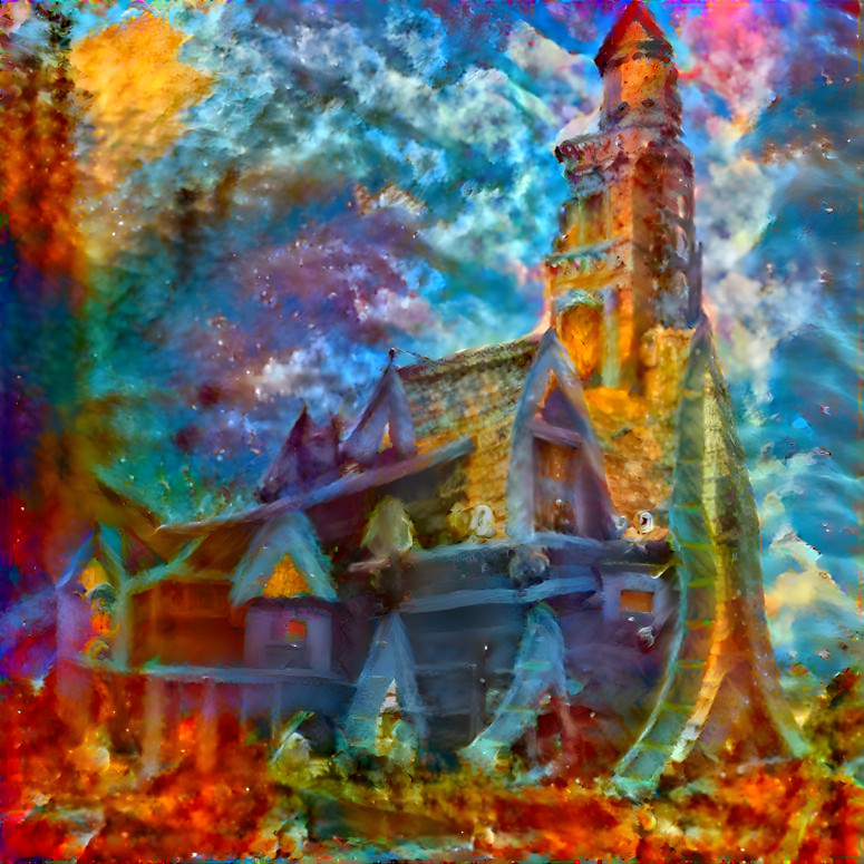 colorful castle