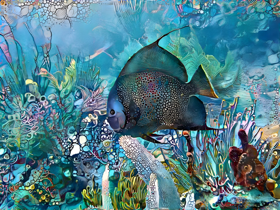 Gray Angelfish