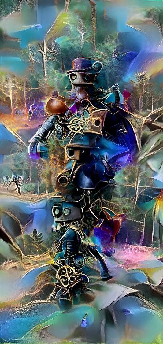 Steampunk totem