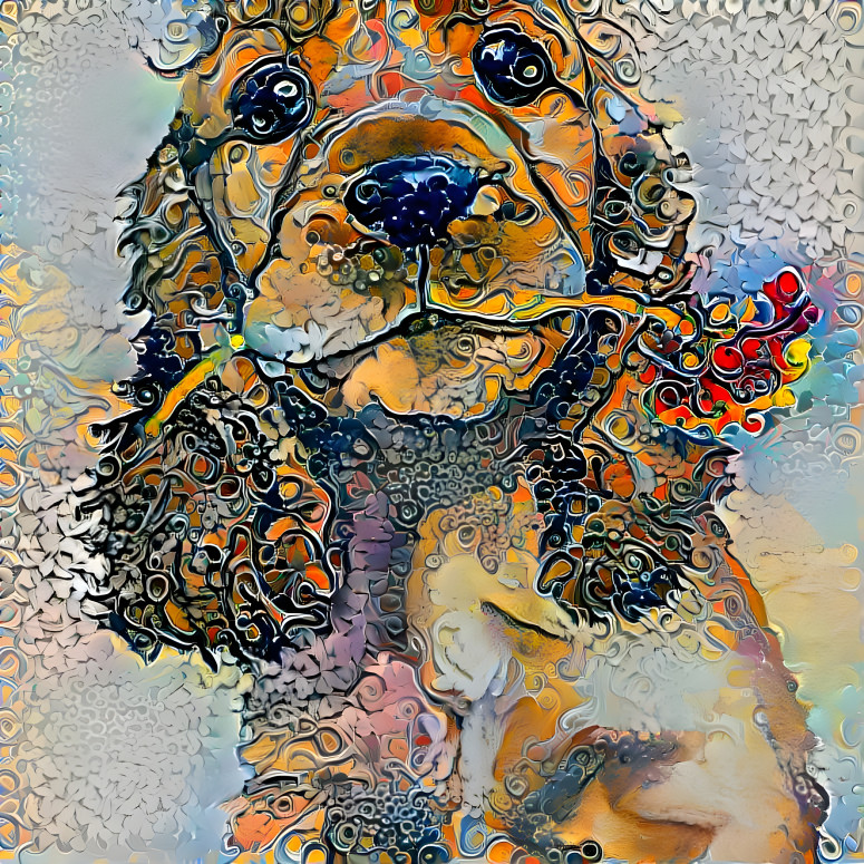 Cocker Spaniel Puppy Flower Power