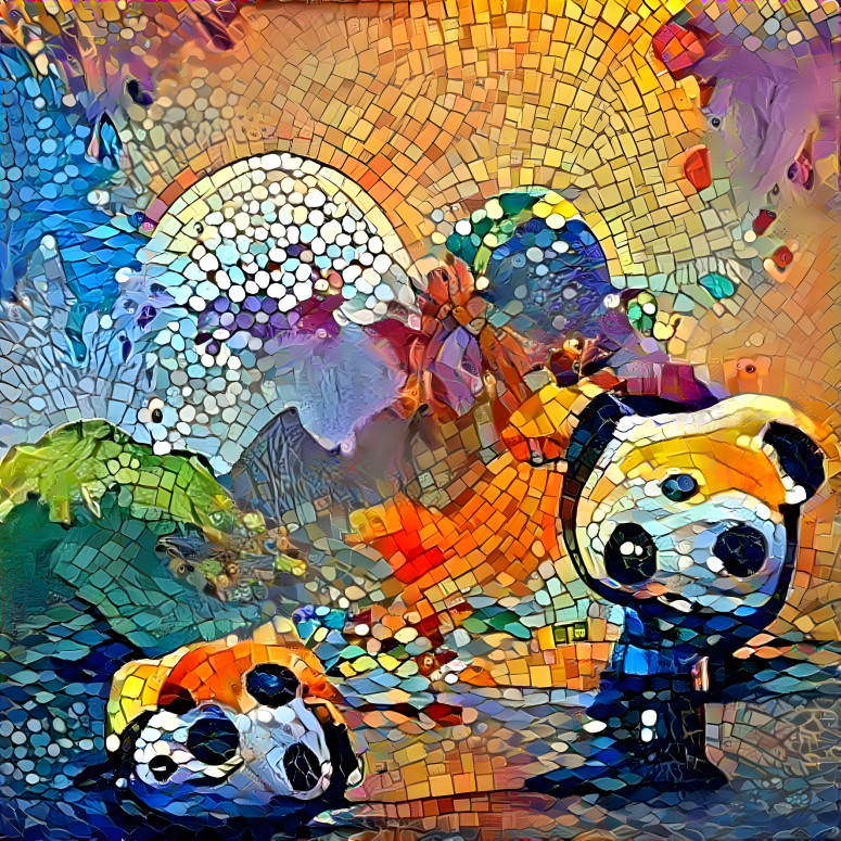 Mosaic Pandas