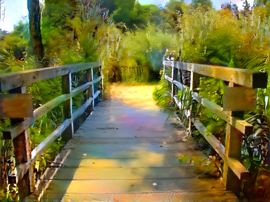 small footbridge