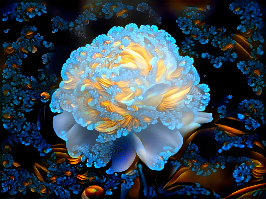 a fractal rose