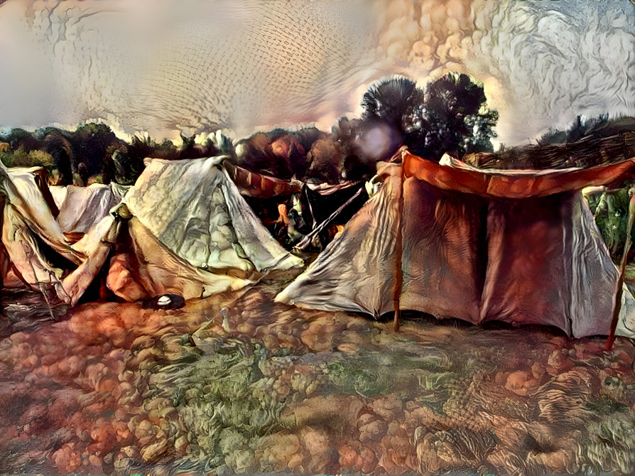 Viking tent city 2