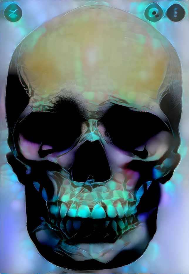 Neon Skull