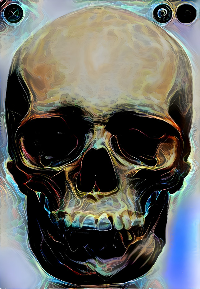 Dark skull