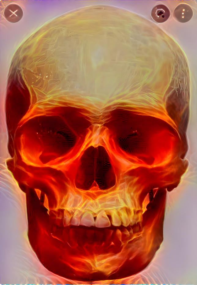 Fire Skull