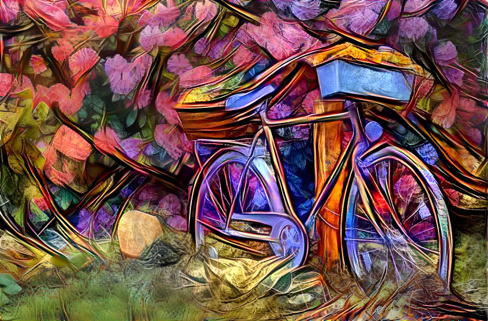 Fahrrad bunt