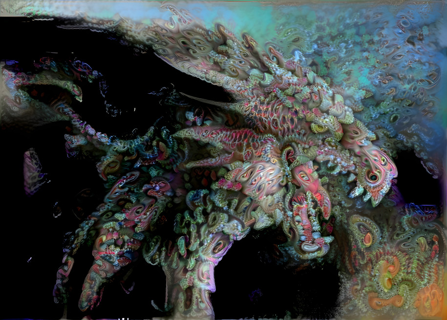 Crystal dragon