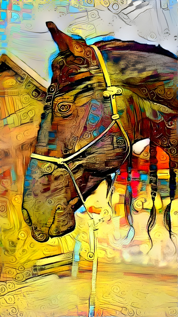 The horse