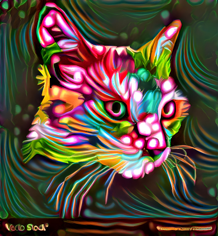 Neon Cat