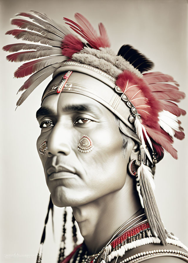 Native American chief 