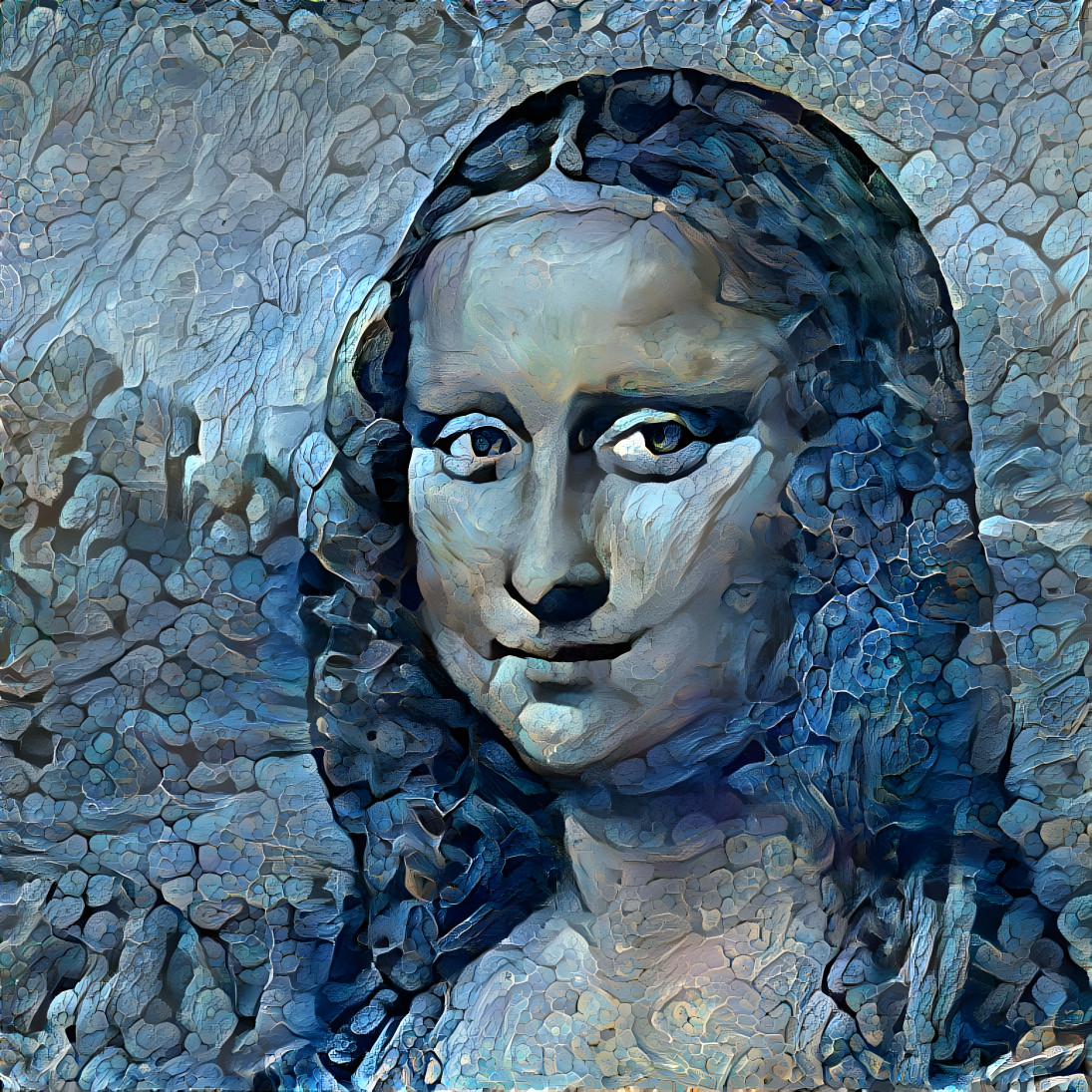 Blue Mona Lisa