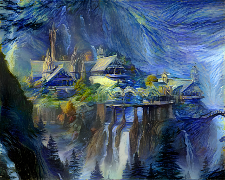 Van Gogh Rivendell