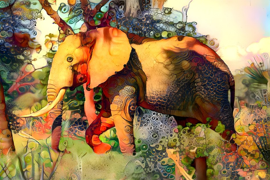 Colorful Elephant