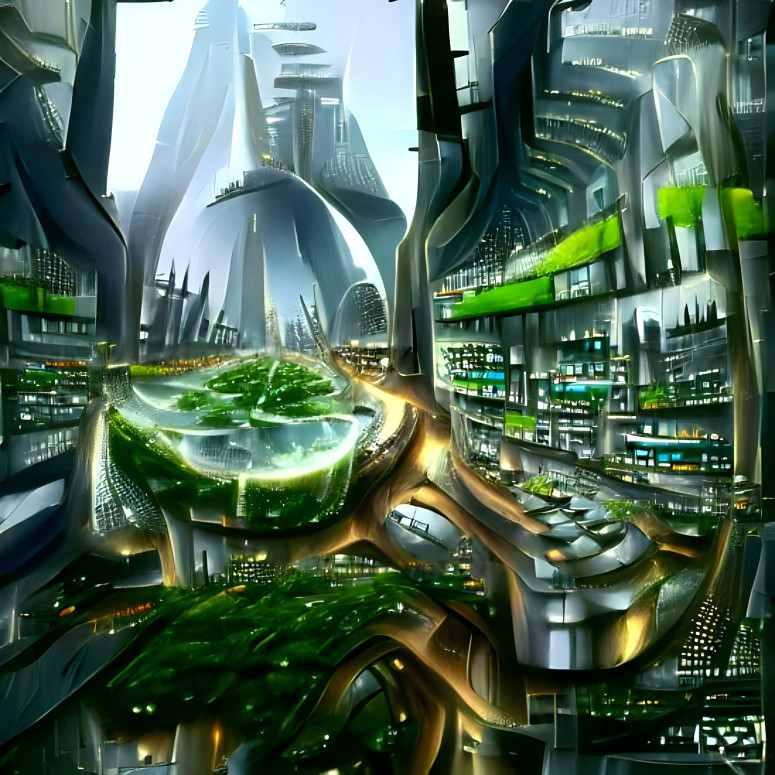 SOLARPUNK CITY