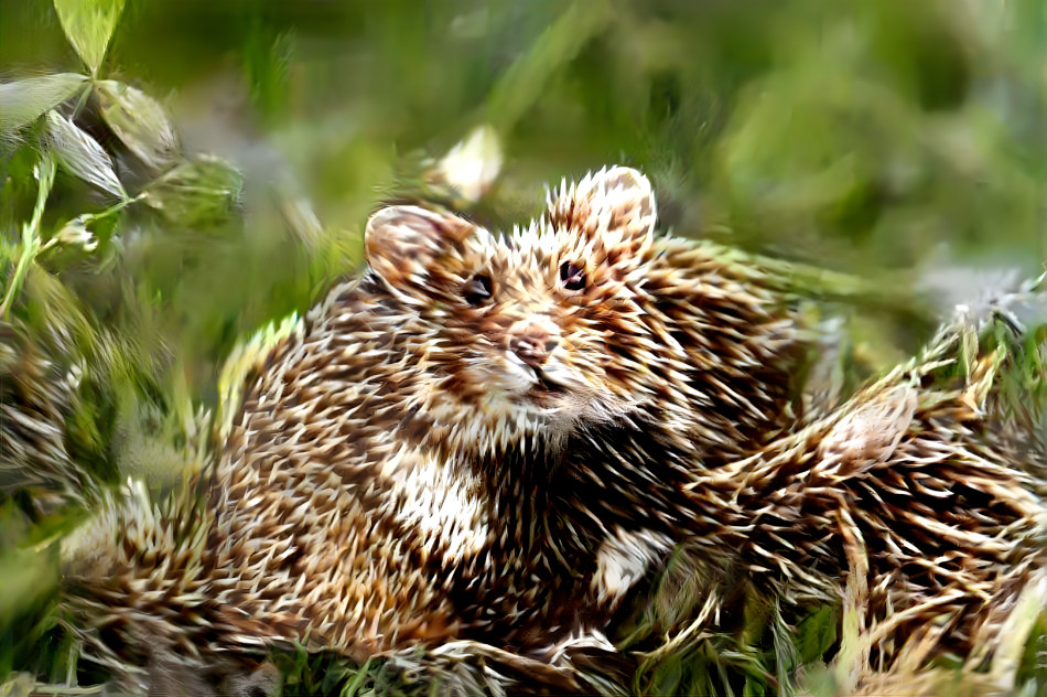 hamster porcupine