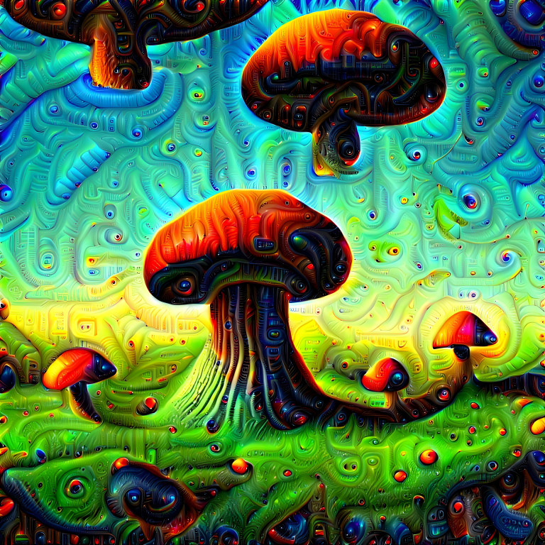 Dancing Mushrooms