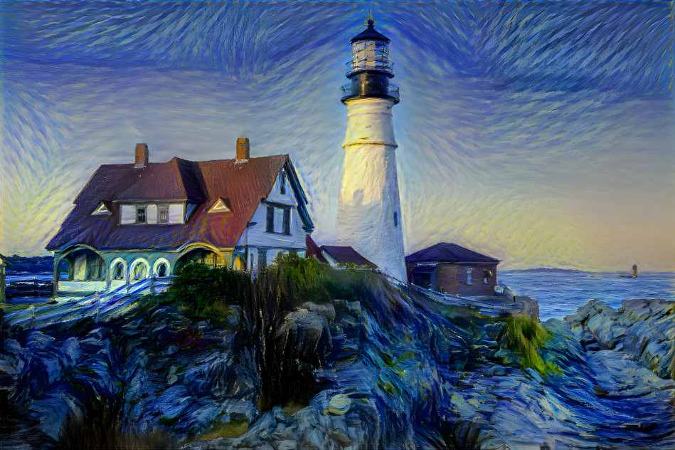 Starry Head Light - Portland Maine