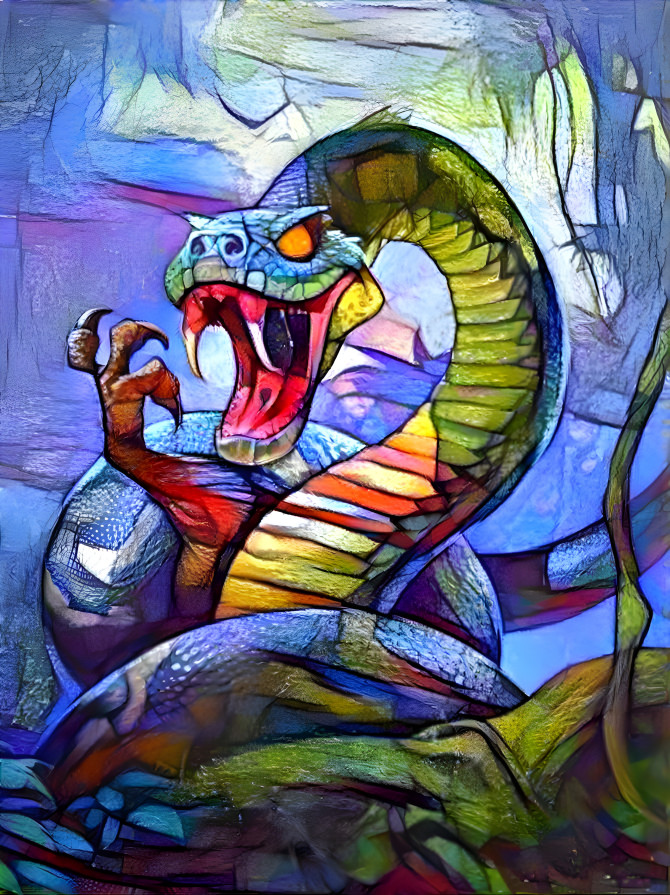 Glass snake