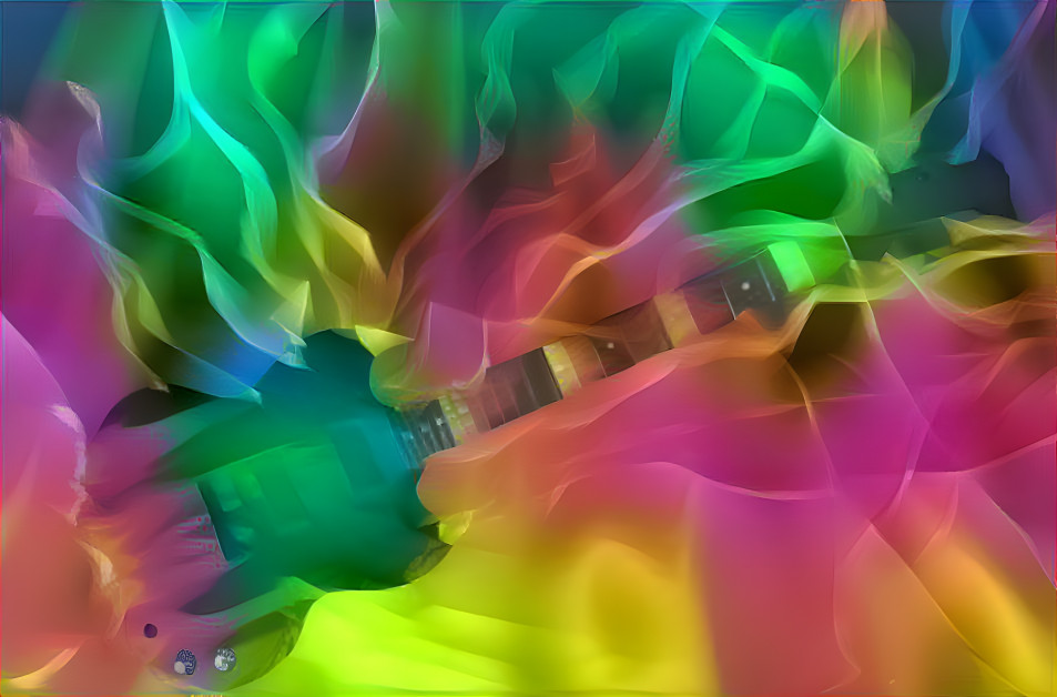 Colorfire guitar