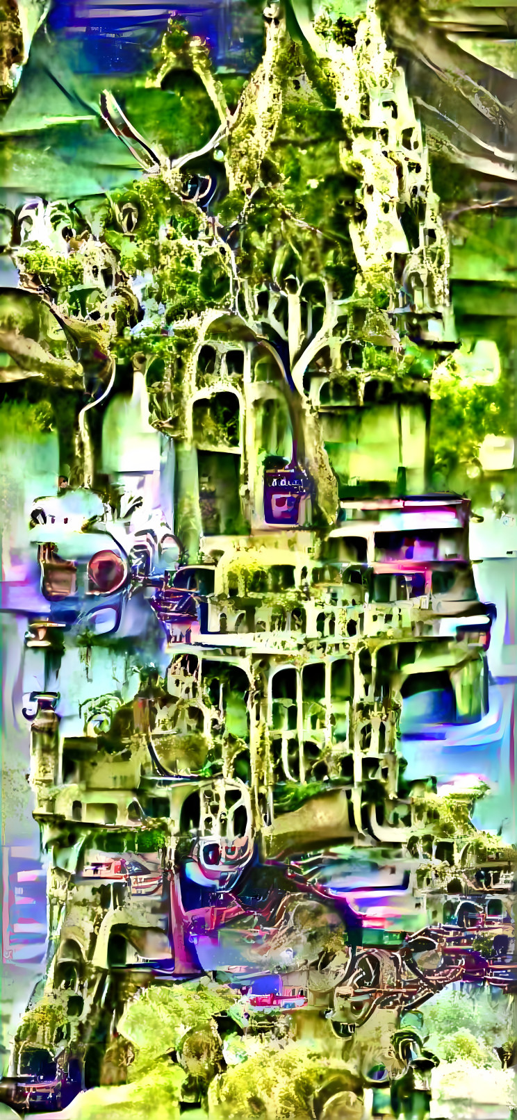 An ancient future city