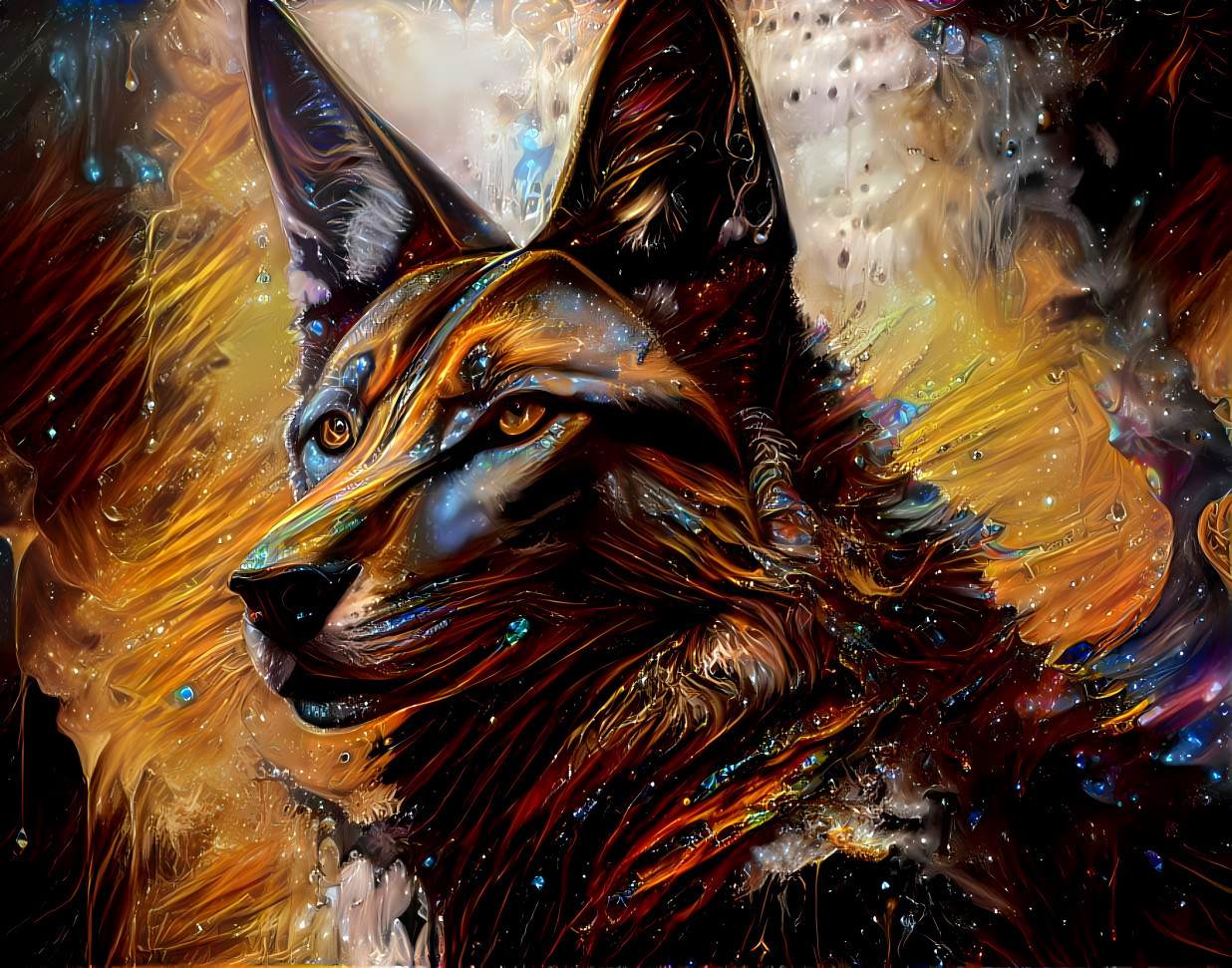 Cosmic wolf