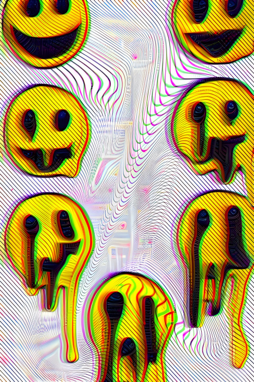 Tripping Melting Happy Faces