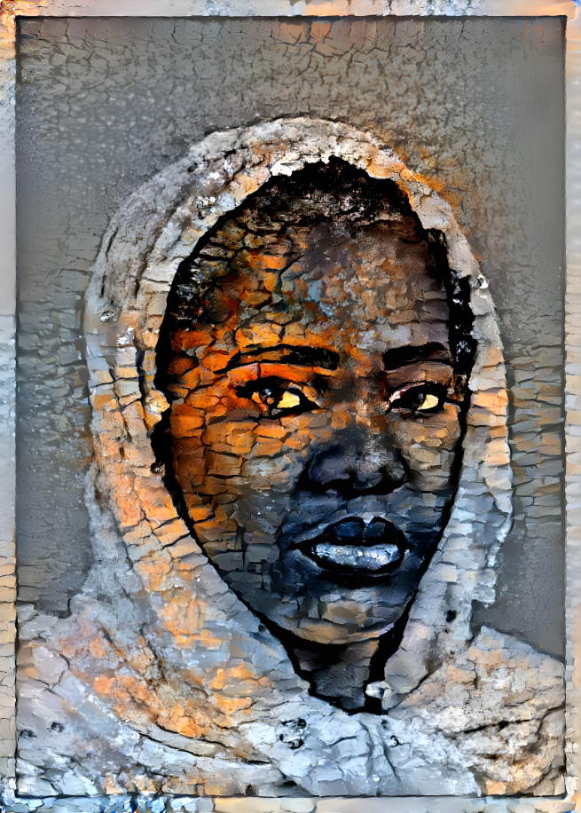 The African woman