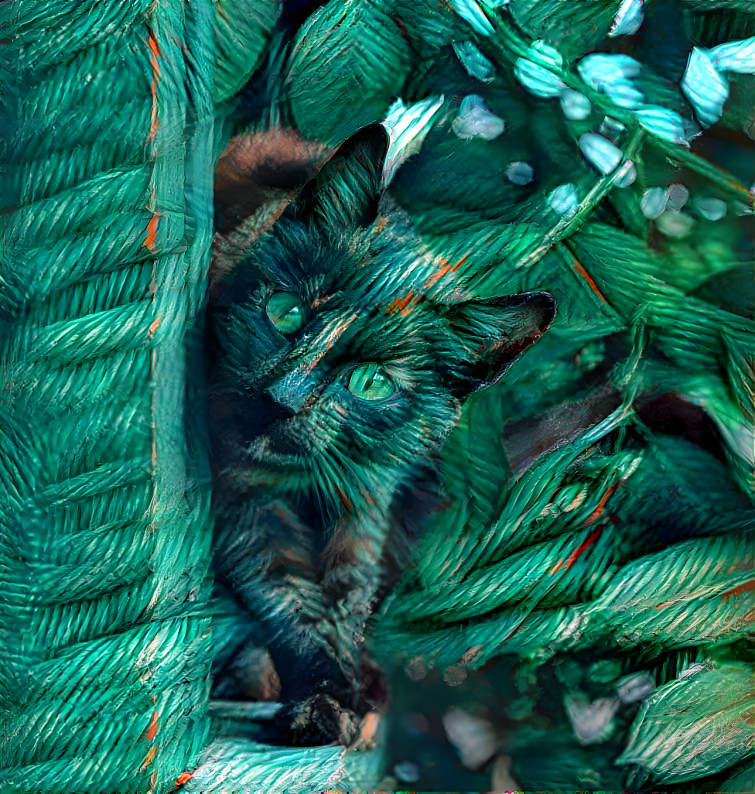 Green Cat