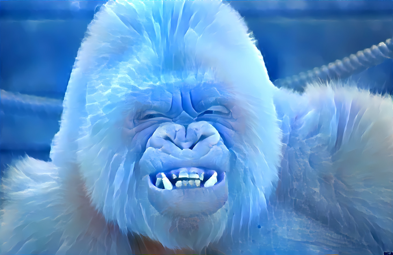 Frosty the Gorilla