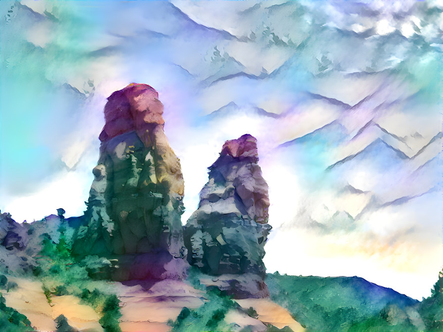 Sedona - praying hands