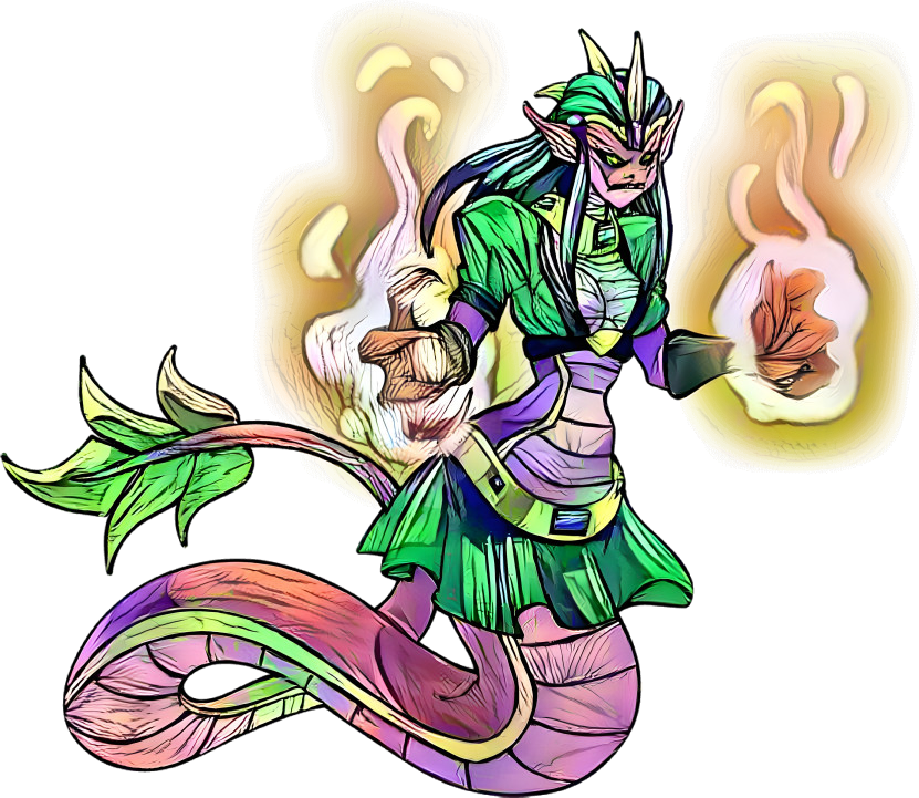 Naga Fire Wizard