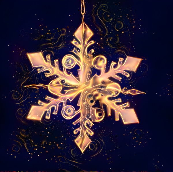 Golden Snowflake