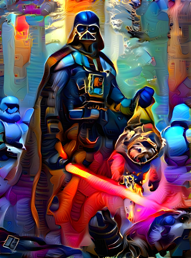 Darth Vader vs Ewoks