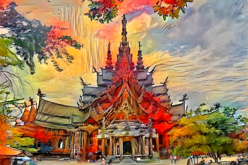 Tempel in Thailand