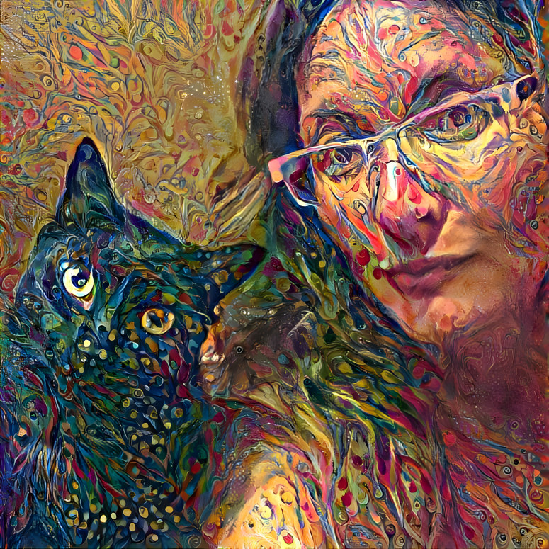 Kitten and myself 