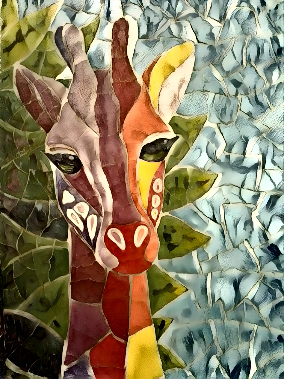 Madame Girafe Aquarella 