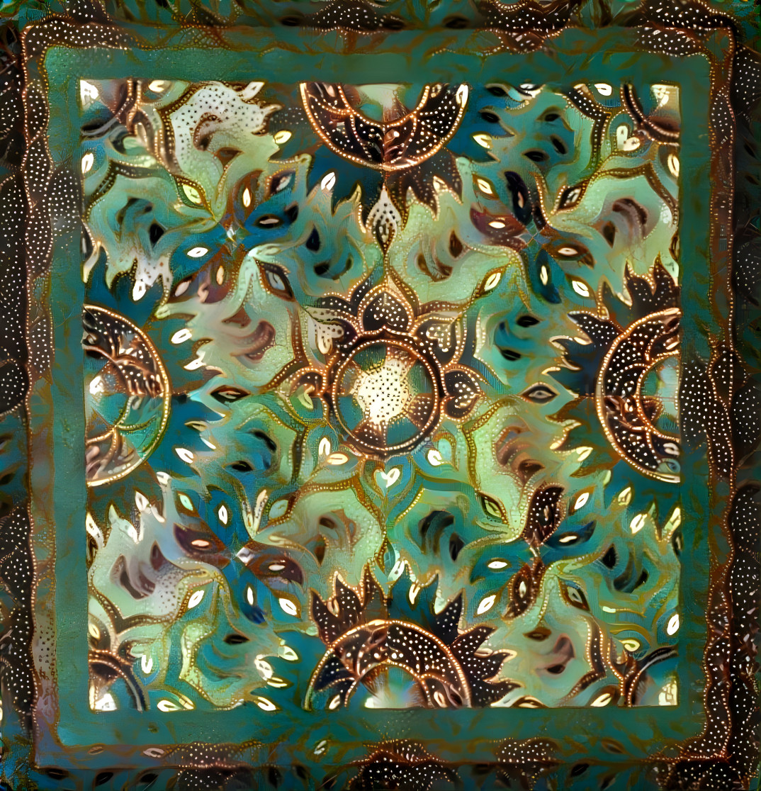 mandala Lovely Green