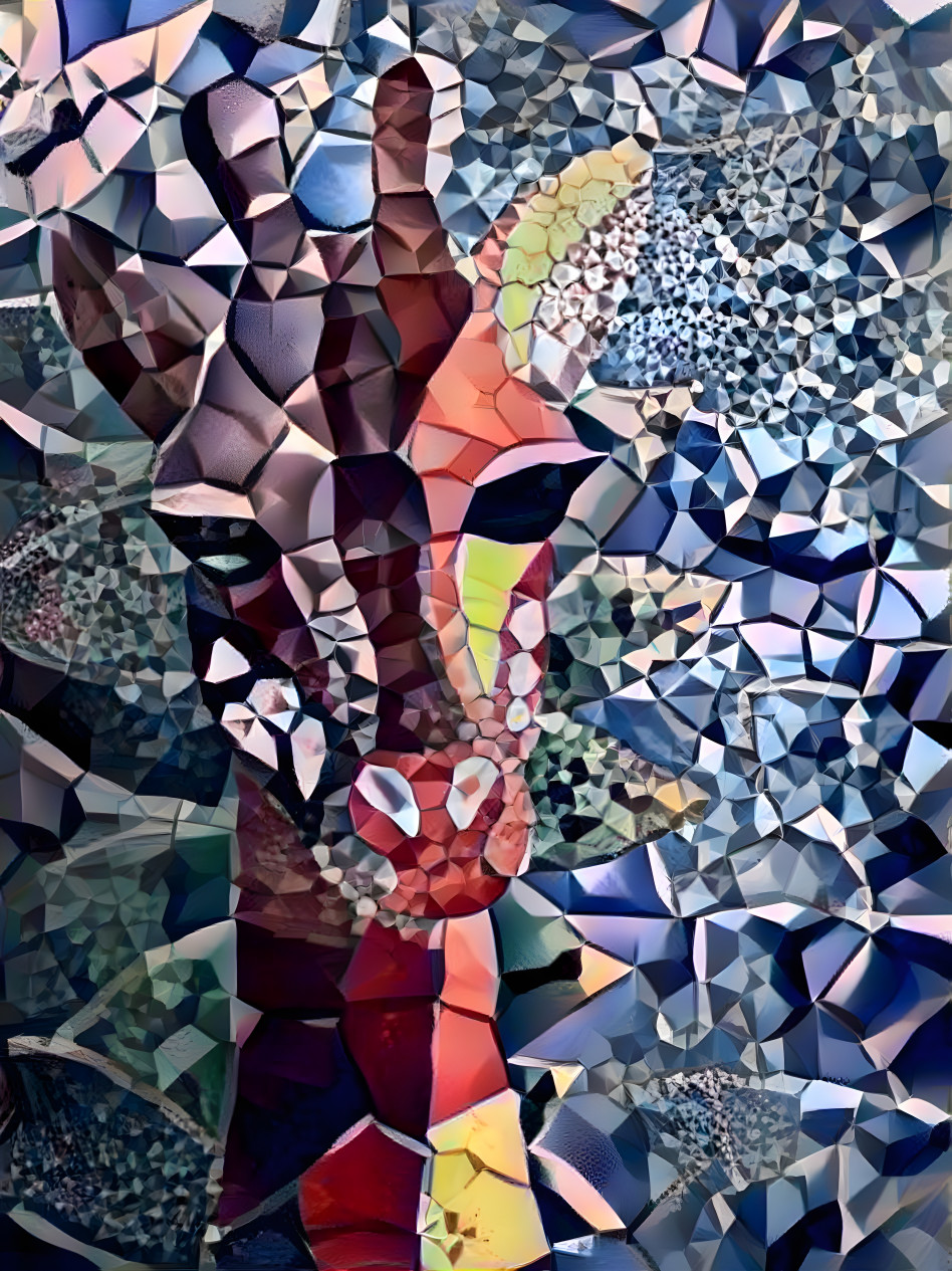 Madame Girafe en MosaÏque n°5