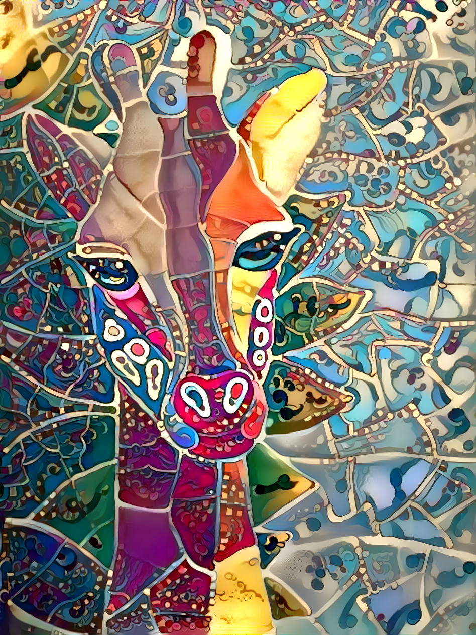 Madame Girafe et les Mandalas 3