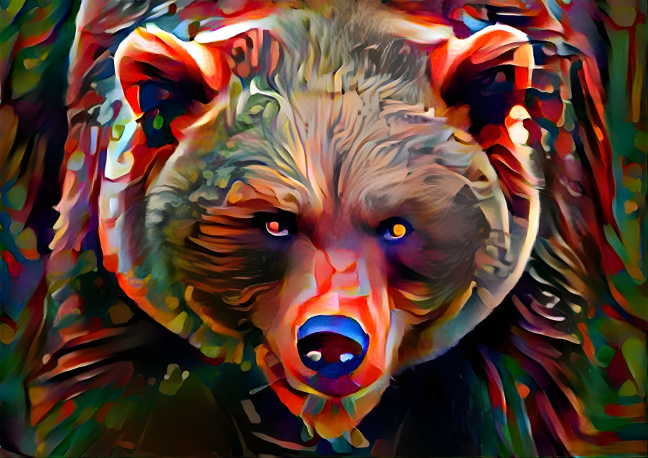 Colorful Bear