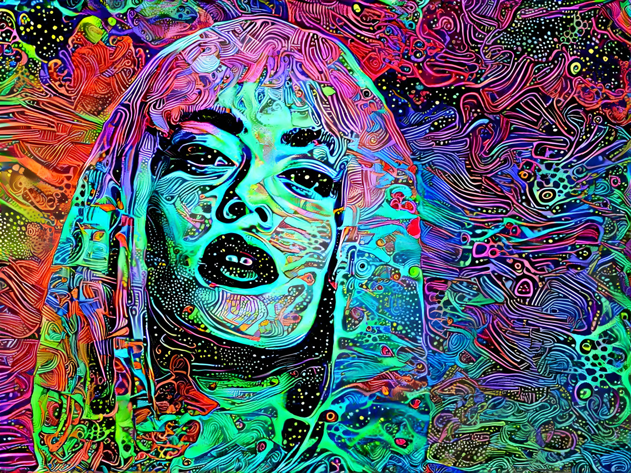 Multi-colour Lady 