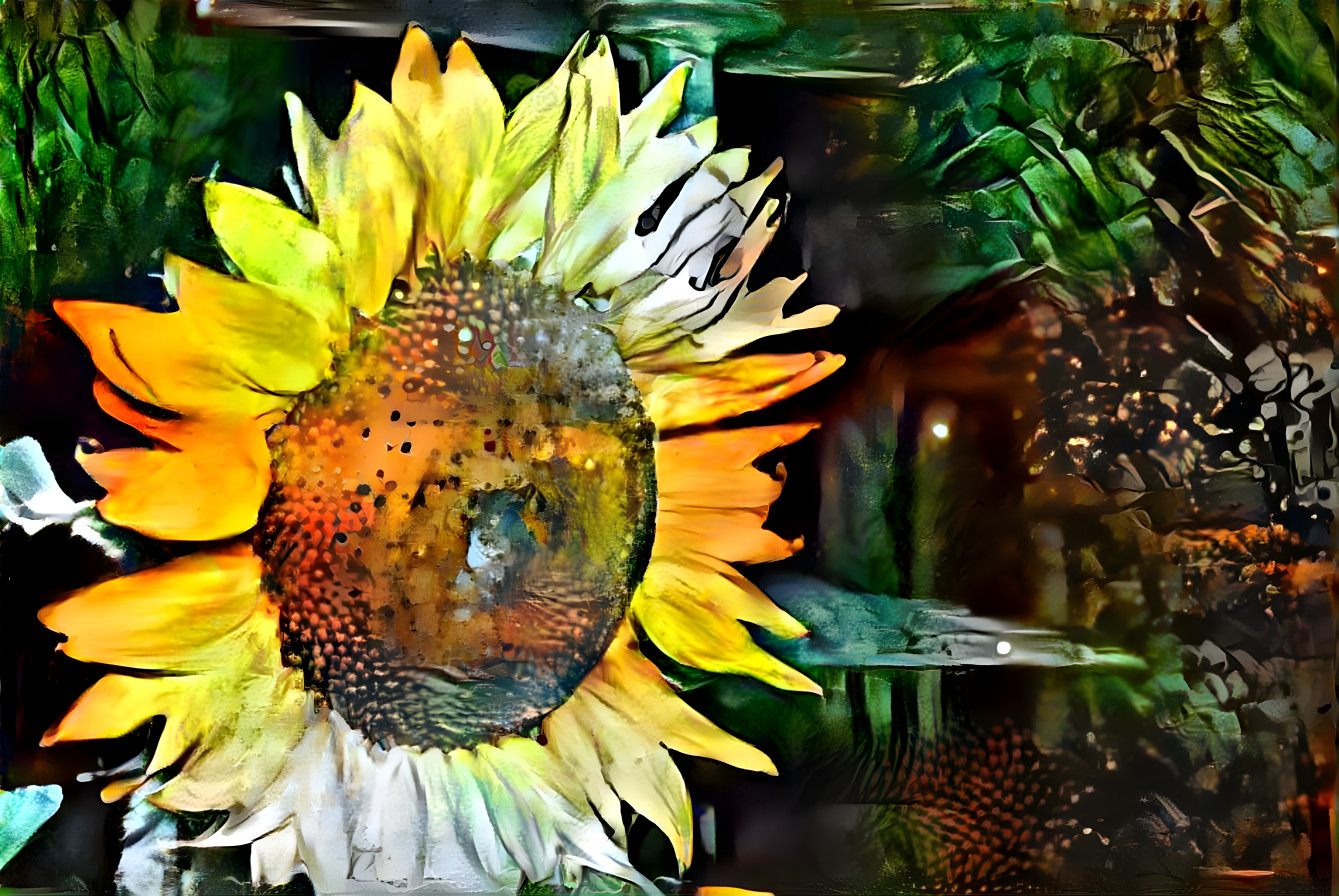 A Portal in The Sunflower Garden